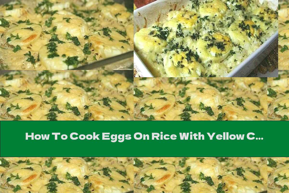 How To Cook Eggs On Rice With Yellow Cheese And Garlic (neapolitan