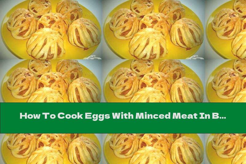 How To Cook Eggs With Minced Meat In Batter - Recipe