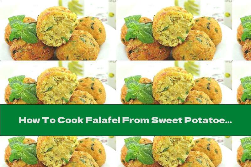 How To Cook Falafel From Sweet Potatoes And White Beans - Recipe