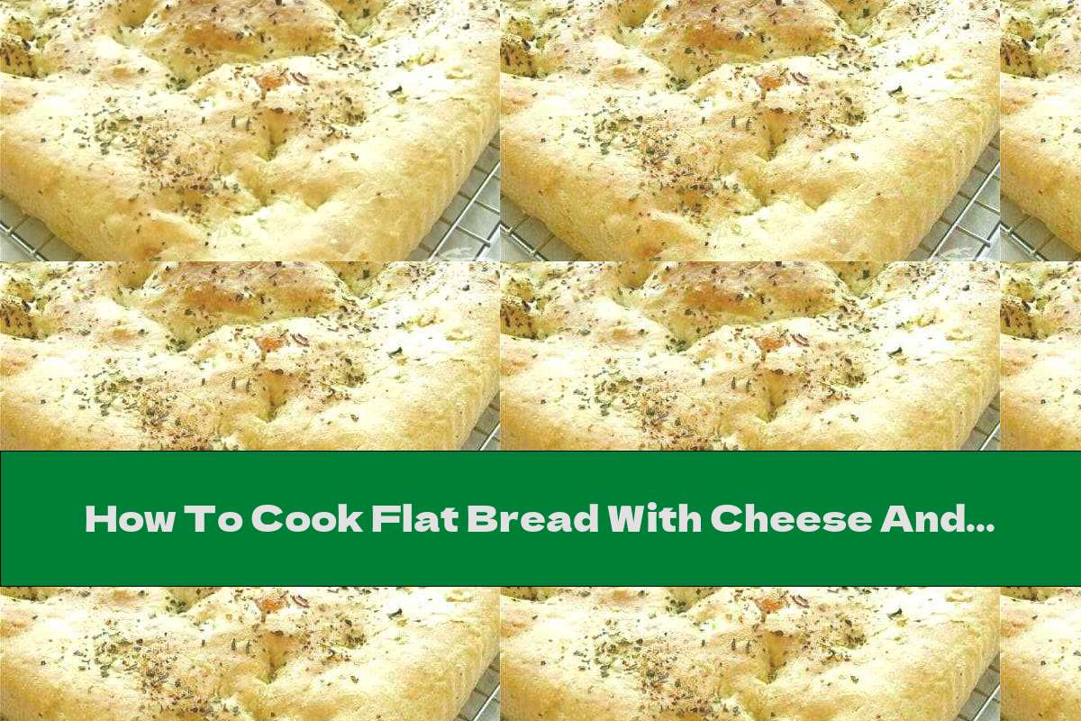 How To Cook Flat Bread With Cheese And Garlic - Recipe