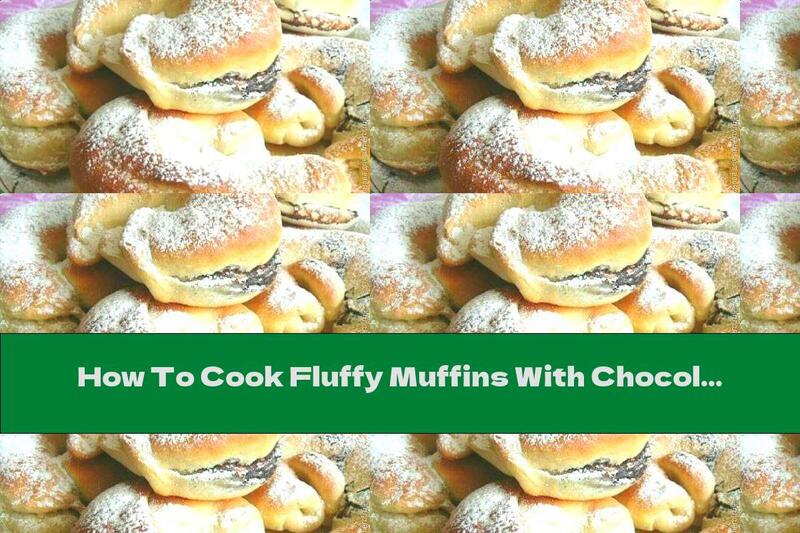 How To Cook Fluffy Muffins With Chocolate Cream - Recipe
