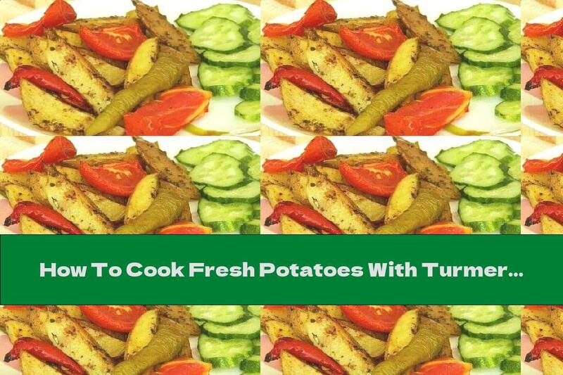 How To Cook Fresh Potatoes With Turmeric, Mustard And Tomatoes - Recipe