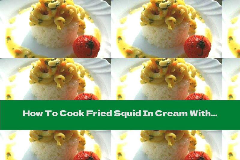 How To Cook Fried Squid In Cream With Rice - Recipe