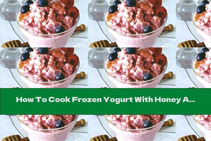How To Cook Frozen Yogurt With Honey And Fruit - Recipe