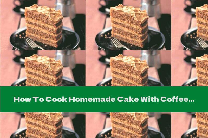 How To Cook Homemade Cake With Coffee Icing - Recipe