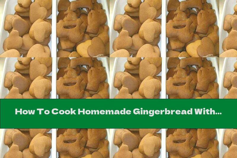 How To Cook Homemade Gingerbread With Powdered Sugar And Cocoa - Recipe