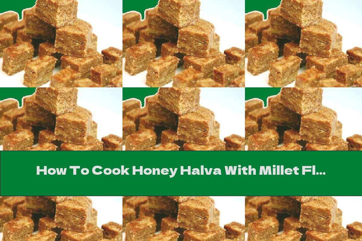 How To Cook Honey Halva With Millet Flour Recipe This Nutrition
