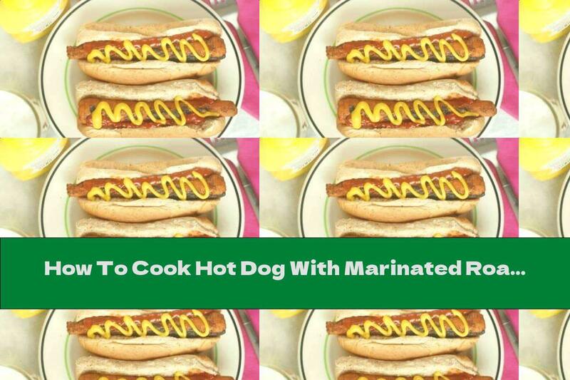 How To Cook Hot Dog With Marinated Roasted Carrots - Recipe