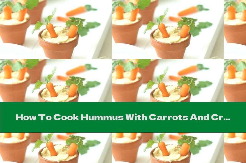 How To Cook Hummus With Carrots And Cream - Recipe