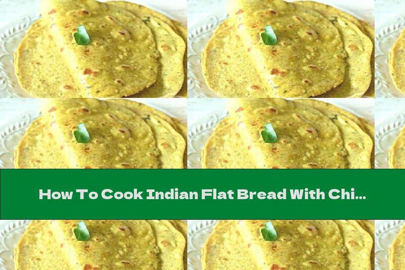 How To Cook Indian Flat Bread With Chickpea Flour And Spinach (Rothi) - Recipe