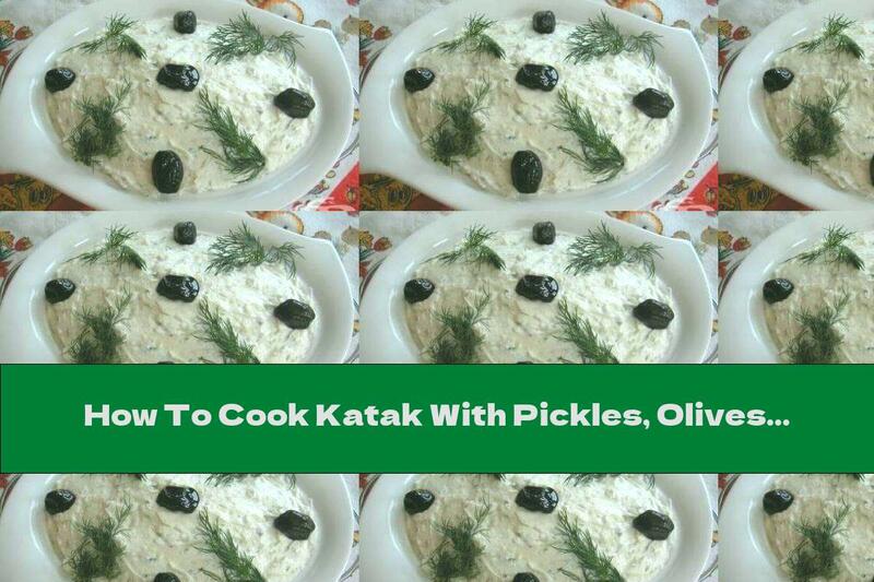 How To Cook Katak With Pickles, Olives, Walnuts And Dill - Recipe