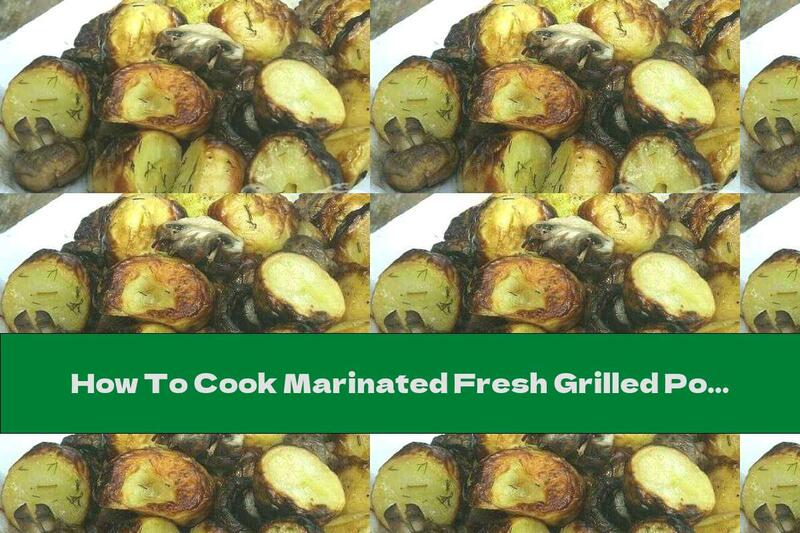 How To Cook Marinated Fresh Grilled Potato Skewers - Recipe