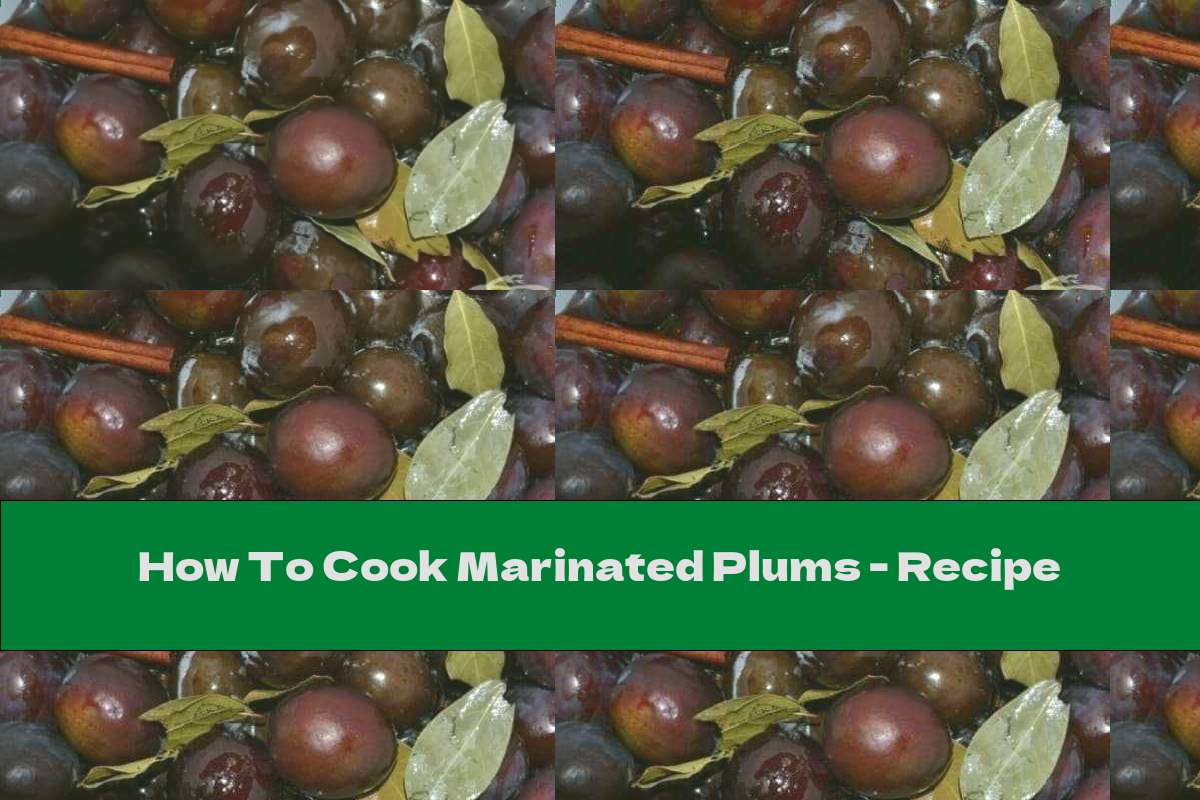 How To Cook Marinated Plums Recipe This Nutrition