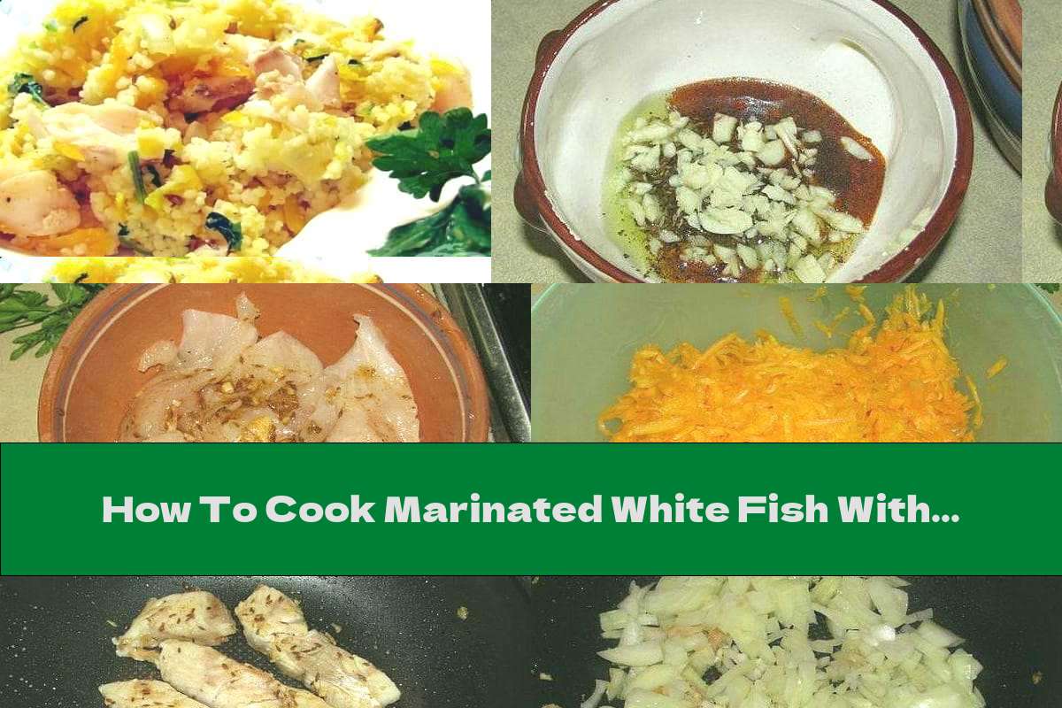 How To Cook Marinated White Fish With Pumpkin And Couscous Recipe This Nutrition