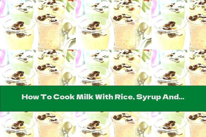 How To Cook Milk With Rice, Syrup And Citrus Peels - Recipe