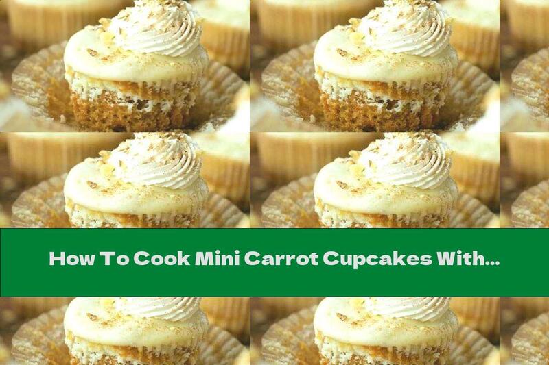 How To Cook Mini Carrot Cupcakes With Cream Cheese Glaze - Recipe