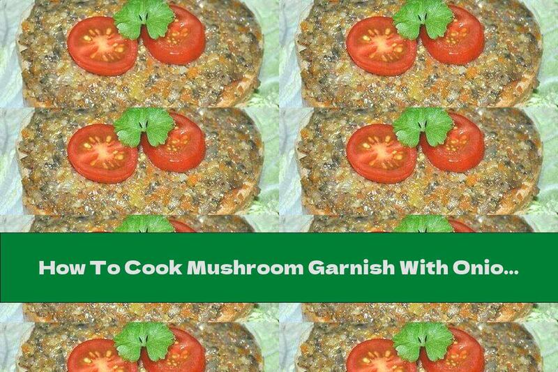 How To Cook Mushroom Garnish With Onion And Soy Sauce - Recipe