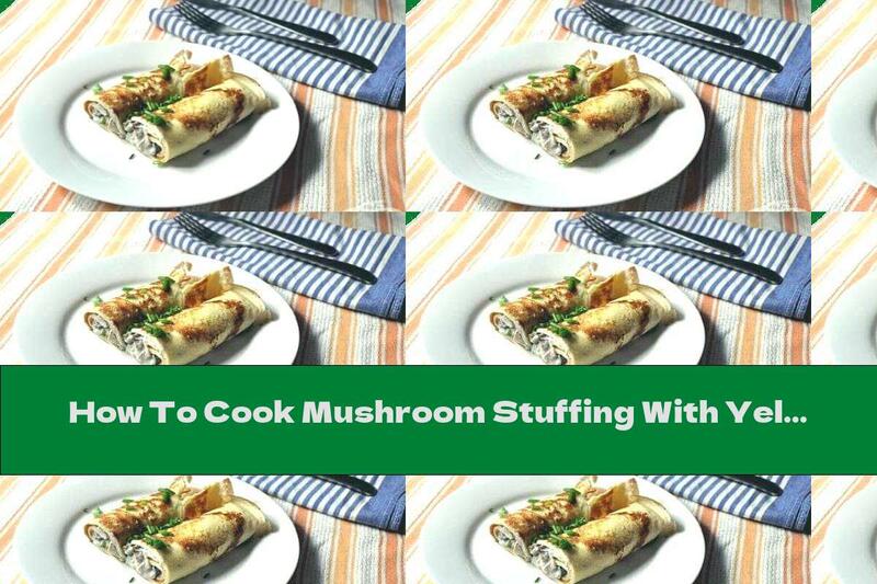 How To Cook Mushroom Stuffing With Yellow Cheese (for Pancakes) - Recipe