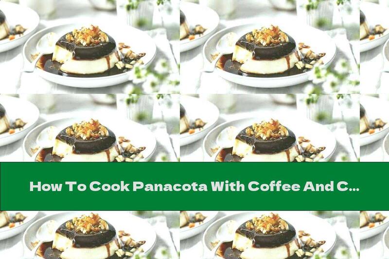 How To Cook Panacota With Coffee And Condensed Milk - Recipe