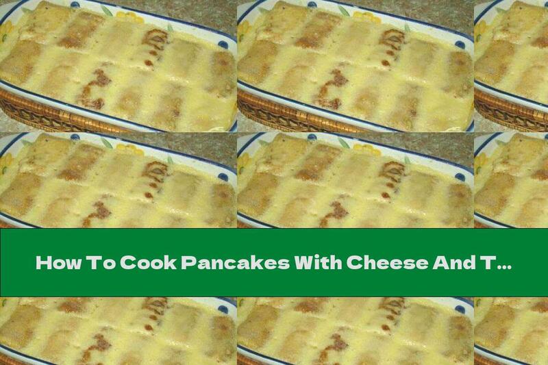 How To Cook Pancakes With Cheese And Topping - Recipe