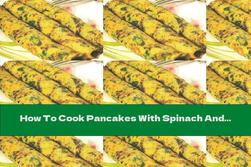 How To Cook Pancakes With Spinach And Milk Sauce - Recipe