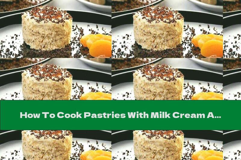 How To Cook Pastries With Milk Cream And Apricot Jam - Recipe