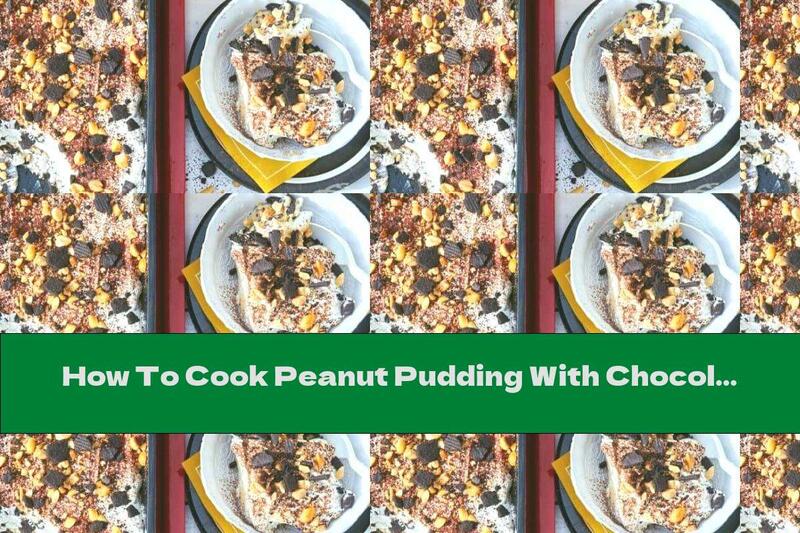 How To Cook Peanut Pudding With Chocolate Biscuits, Banana And Cream - Recipe