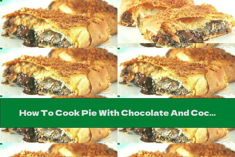 How To Cook Pie With Chocolate And Coconut Shavings - Recipe