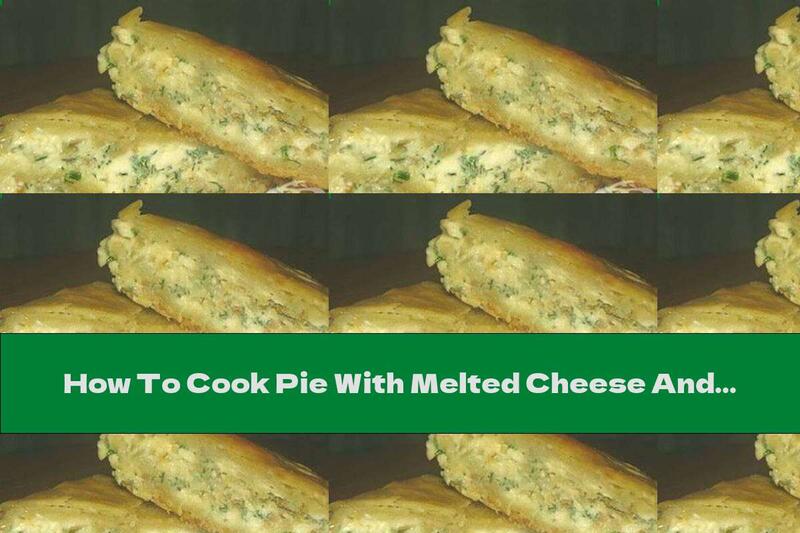 How To Cook Pie With Melted Cheese And Onions - Recipe