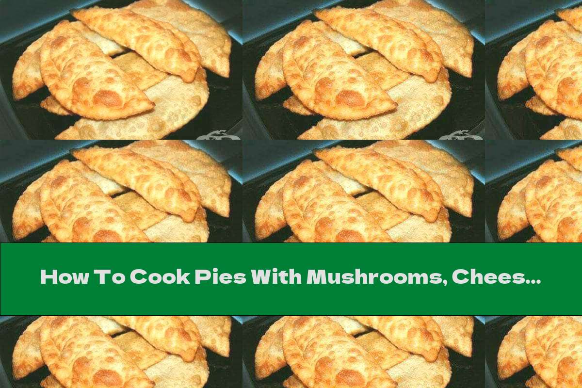 How To Cook Pies With Mushrooms, Cheese And Green Onions - Recipe