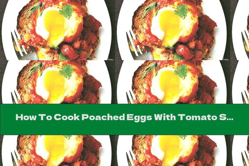 How To Cook Poached Eggs With Tomato Sauce With Curry - Recipe