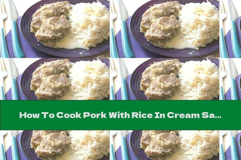 How To Cook Pork With Rice In Cream Sauce - Recipe