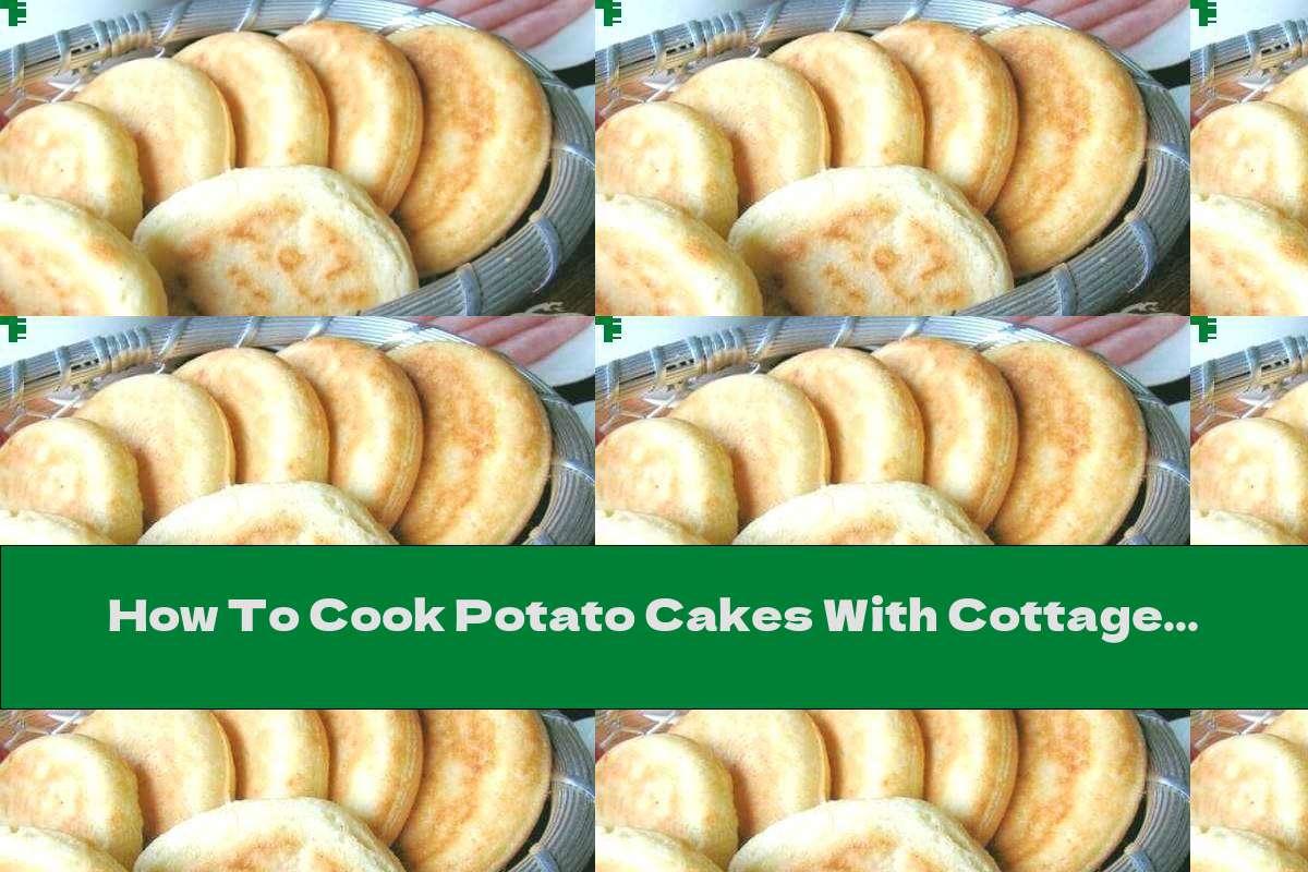 How To Cook Potato Cakes With Cottage Cheese, Ham And Melted Cheese - Recipe