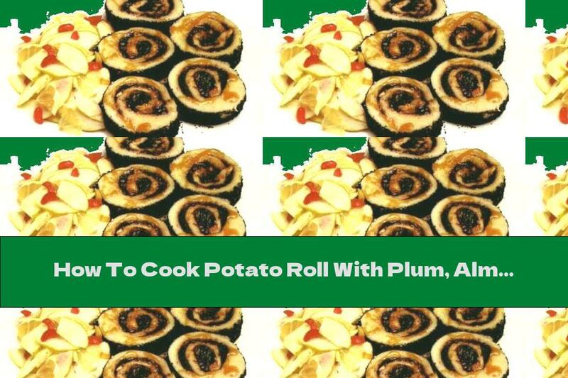 How To Cook Potato Roll With Plum, Almond And Poppy Jam - Recipe