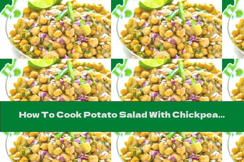 How To Cook Potato Salad With Chickpeas, Red Onions And Curry - Recipe