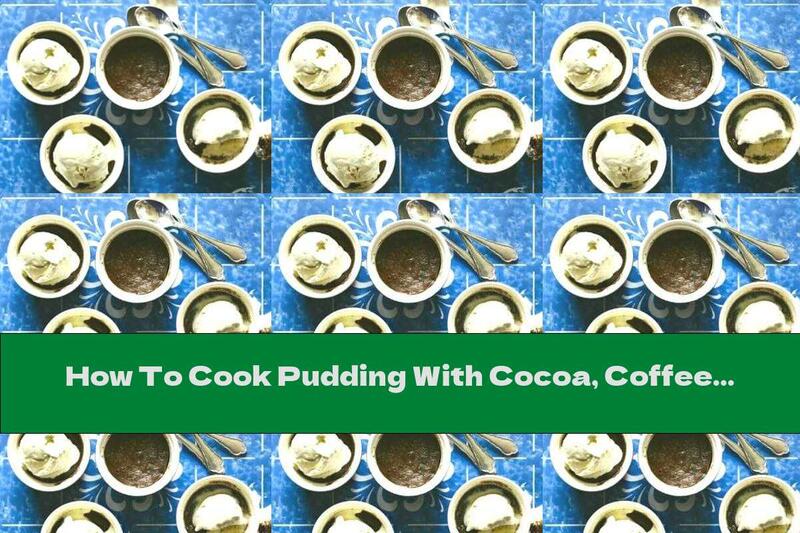 How To Cook Pudding With Cocoa, Coffee And Almonds - Recipe