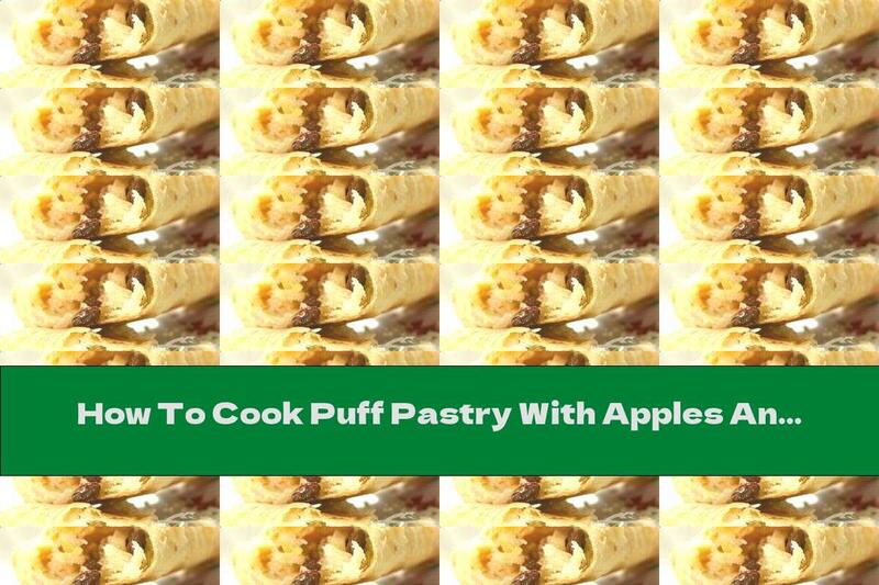 How To Cook Puff Pastry With Apples And Nuts - Recipe