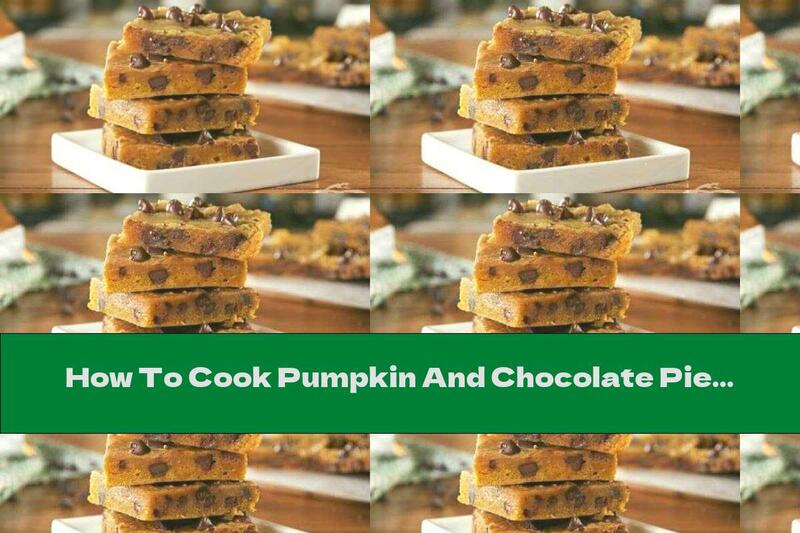 How To Cook Pumpkin And Chocolate Pie - Recipe