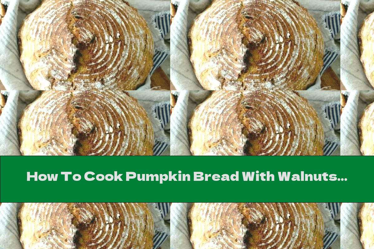 How To Cook Pumpkin Bread With Walnuts And Honey - Recipe