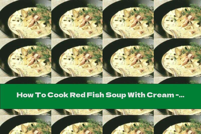 How To Cook Red Fish Soup With Cream - Recipe