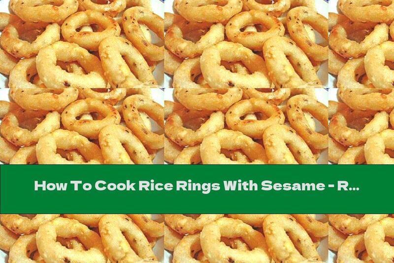 How To Cook Rice Rings With Sesame - Recipe