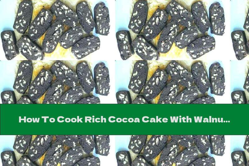 How To Cook Rich Cocoa Cake With Walnuts By No Sugar - Recipe