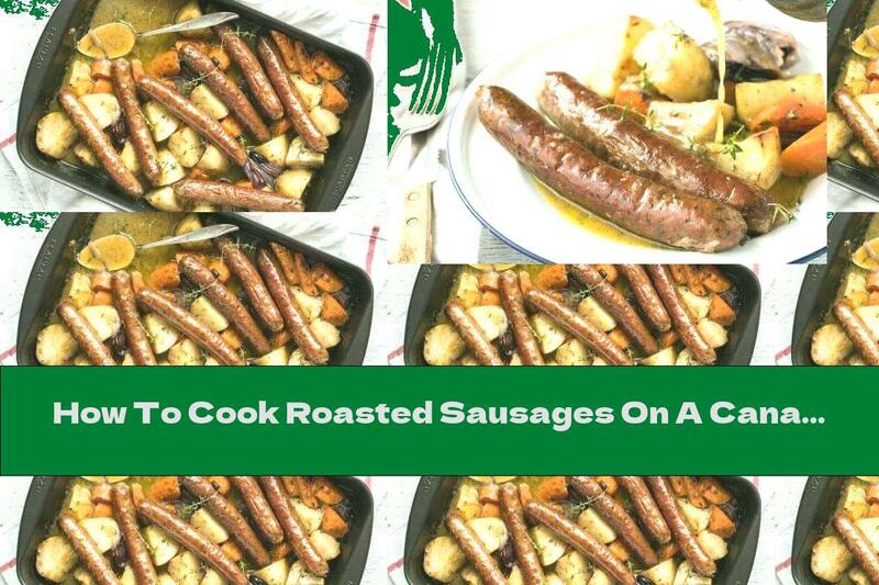 How To Cook Roasted Sausages On A Canapé Of Vegetables - Recipe