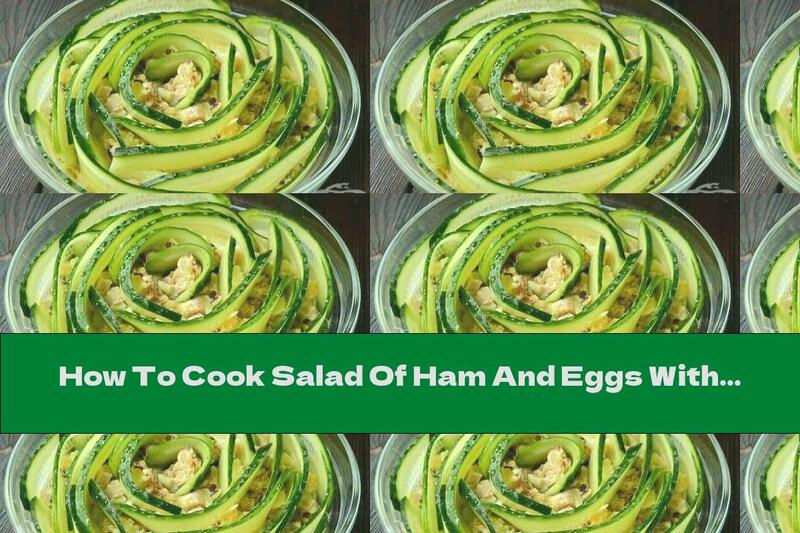 How To Cook Salad Of Ham And Eggs With Parmesan - Recipe