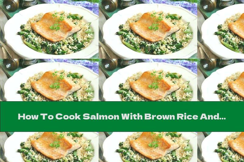 How To Cook Salmon With Brown Rice And Spinach - Recipe