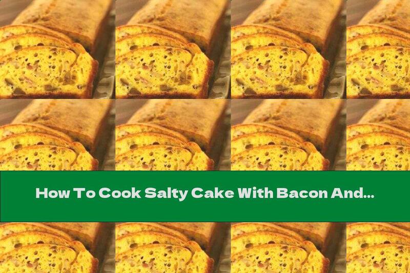 How To Cook Salty Cake With Bacon And Chestnuts - Recipe