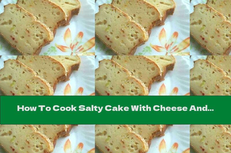 How To Cook Salty Cake With Cheese And Pepper - Recipe