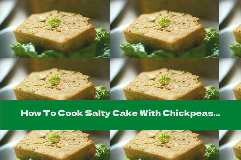 How To Cook Salty Cake With Chickpeas And Seeds - Recipe