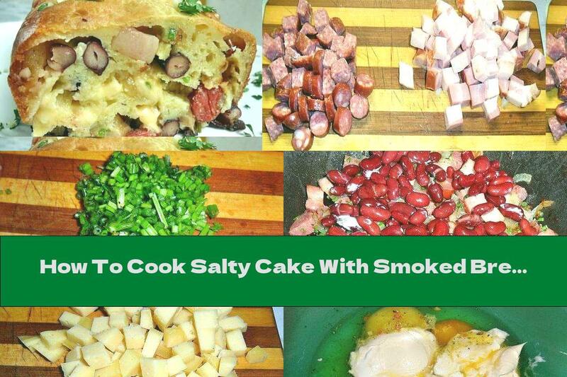 How To Cook Salty Cake With Smoked Breast, Beans And Cheese - Recipe