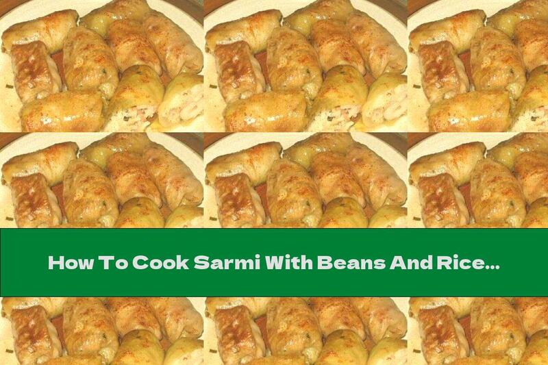 How To Cook Sarmi With Beans And Rice In Sauce - Recipe
